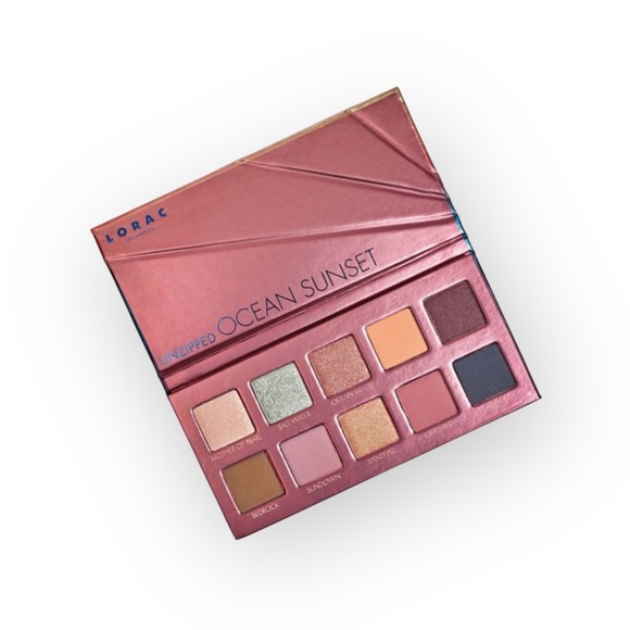 new Lorac ☀︎︎ Mermaid Ocean Sunset Shimmer Eye Palette ☀︎︎ 10 Gorgeous Colors - Picture 3 of 16